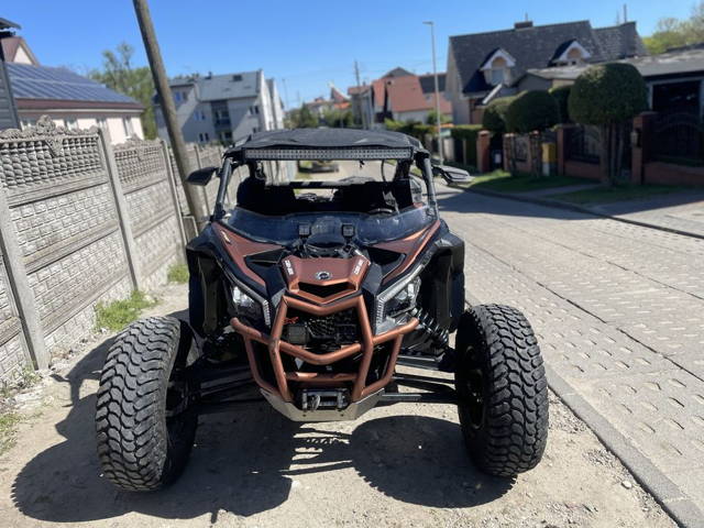 Can Am Maverick x3 XRS Turbo 2018r super stan sufit audio