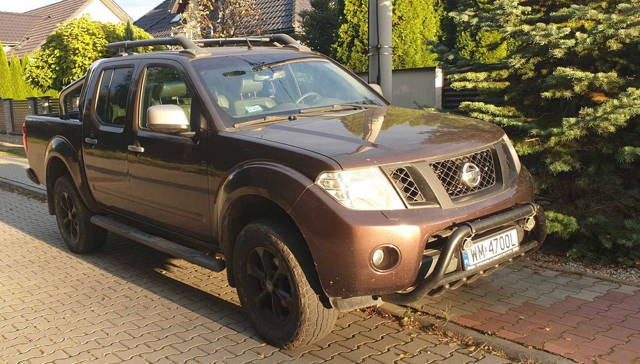 Nissan NAVARA, AUTOMAT, SKÓRA Najwyższa wersja Blokada Napędu Kamera