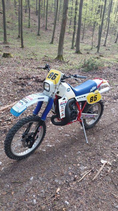 KTM GS 240/250  model 1986 /exc/ Klasyk Vintage Enduro cross zabytkowy