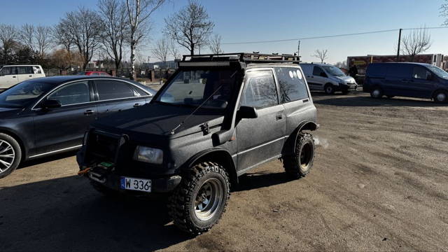 Suzuki Vitara Off Road Lift Wciągarka Simex Snorkel hi lift trapy