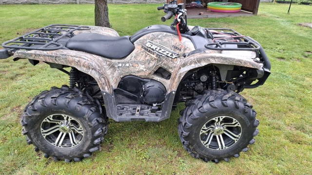 Yamaha Grizzly 700 rej pl