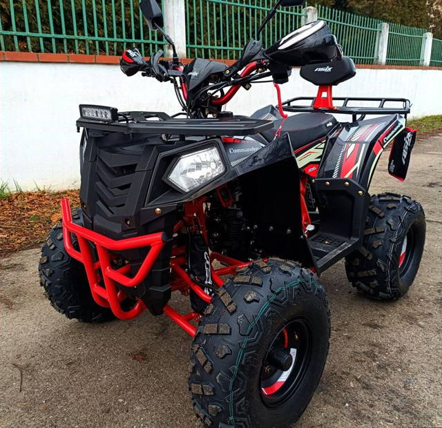 QUAD ASIX COMMANDER 125cm Na Dużej Ramie Świetna JAKOŚĆ RATY Transport