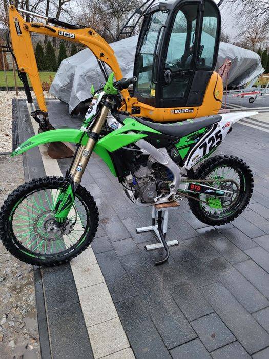 Kawasaki kx250f 2014 zamiana