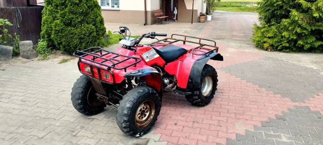 Quad Honda TRX Big Red 300 4x4 silnik super jak Yamaha