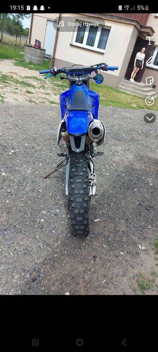Yamaha wr450f 2005 zarejestrowana