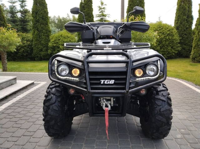 Quad TGB Blade Silver Edition 600 IRS 4x4 Led Homologacja