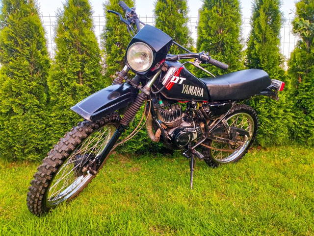 Cross Yamaha DT 80 Enduro Japoński Motocykl Klasyk 80cc 2T Manual