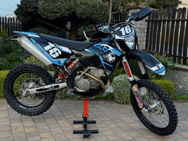 KTM EXCF  EXC-F 250  z homologacja  166 mth ROZRUSZNIK