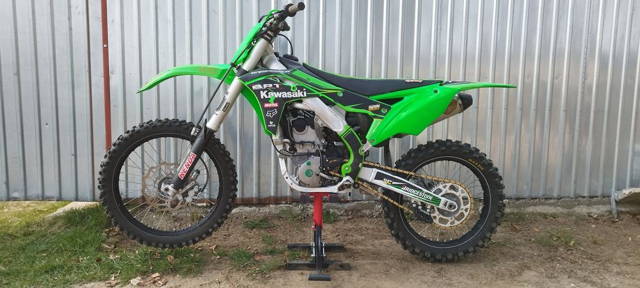 Kawasaki kxf 250cc 2017 rok öhlins hgs x-trig