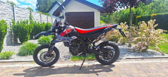Motocykl Aprilla SX125 stan idealny, bardzo mały przebieg!