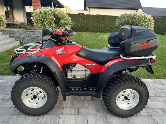 Quad#Honda Rincon 680#230 km#17 mtg #L7e#jedyna taka na polskim runku#