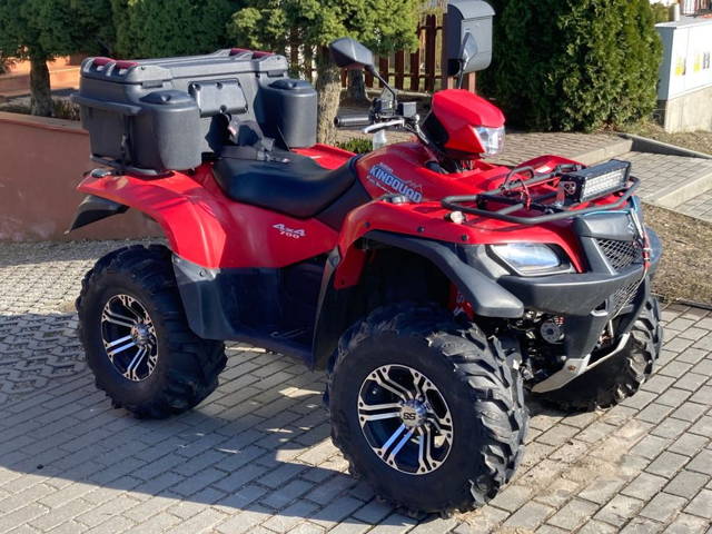 Suzuki Kingquad 700 4x4, Homologacja