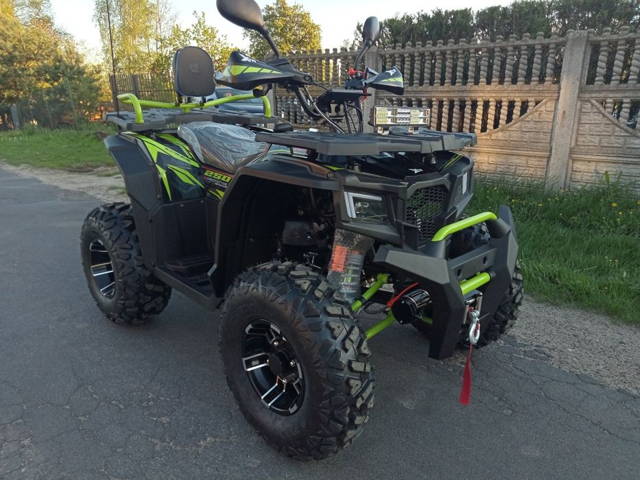 Quad XTR FARMER PRO 250 ALU NOWY duży wyciągarka full opcja