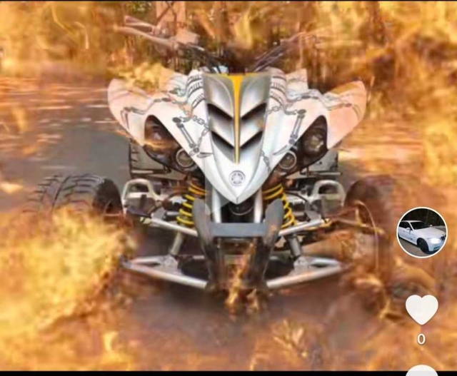 Yamaha Raptor 350 homologacja można śmigać po drogach 30 koni