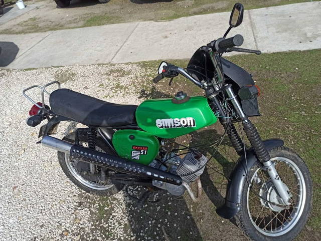 Simson S51 enduro, zarejstrowany 85r