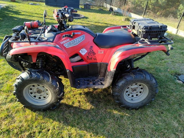 Yamaha grizzly 700 z homologacją