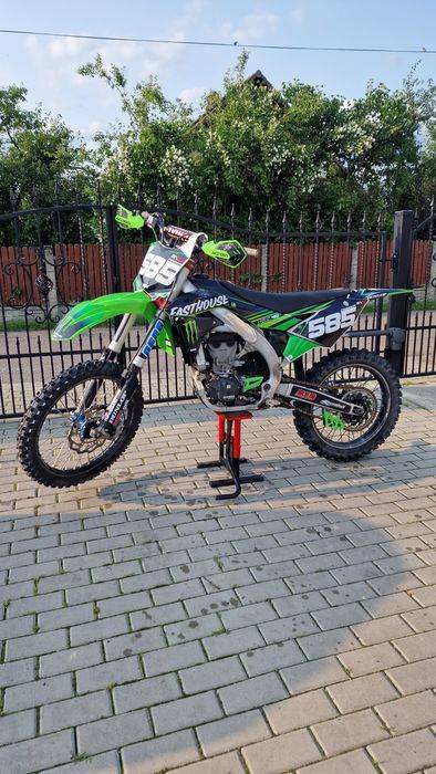 Kawasaki KX450F, świeżo po remoncie, pełno dodatków!