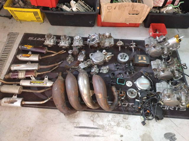KTM SX 125 silnik elektryka na części