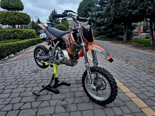 KTM 50 SX Pro Junior 2008r plus kompletny strój Fox. Duży serwis.