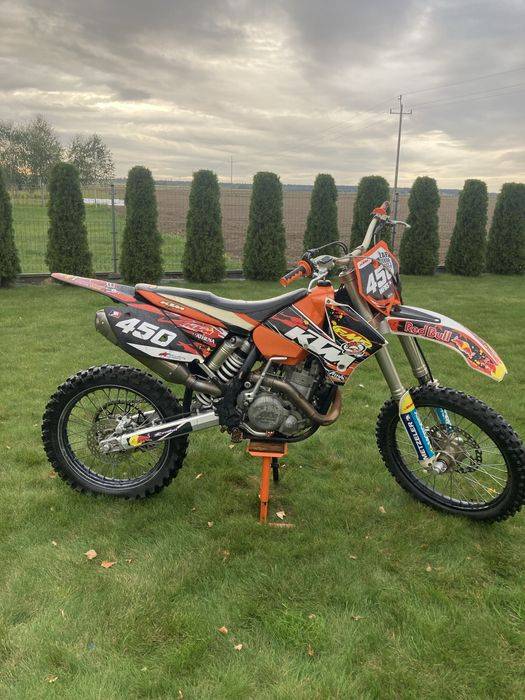 Ktm Cross 450 SX wydech Akrapovic