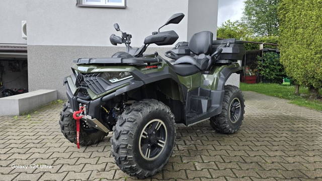 Loncin Xwolf 700L gwarancja, jak nowy, superstan, na fakturę T3b
