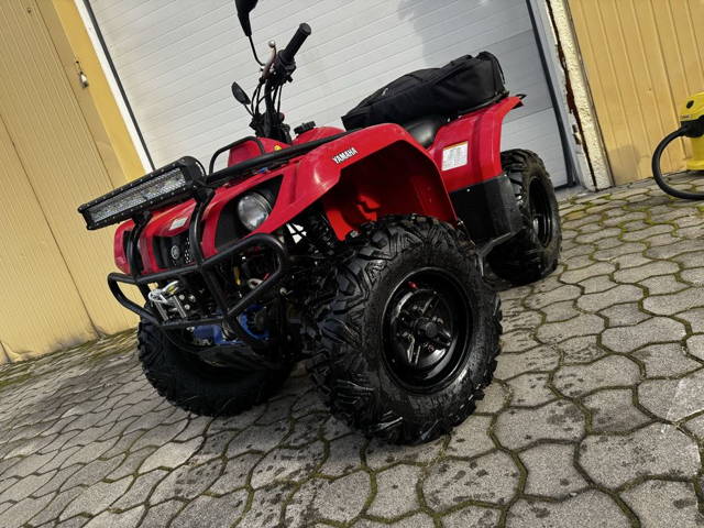Yamaha Grizzly 350 Zarejestrowany Pług Wciągarka 4x4