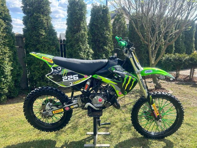 kawasaki kx 85   na kołach 19/16  2003r ( cr sx yz rm )