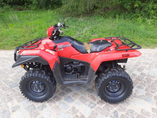 Quad Suzuki Kingquad 750 Power Steering Zamiana