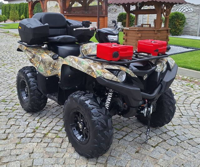 Zarejestrowana Yamaha grizzly 700 /tylko 950km/ idealny stan/ camo