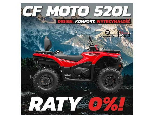 Quad CF Moto 520 L EPS Raty0%/Leasing/Transport Motor-Land Płock