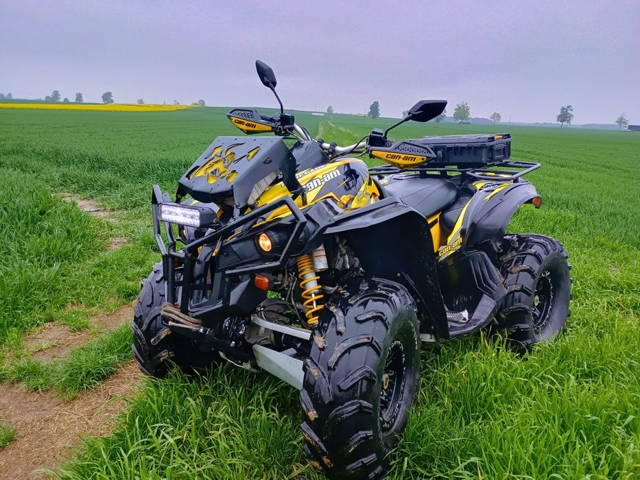 Can Am Renegade 800R XC relokacja sportowy wydech dowóz zamiana.