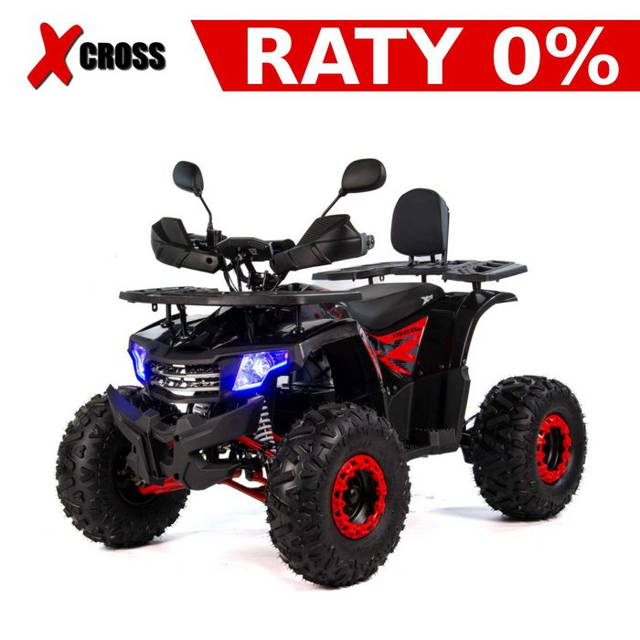 Quad duży Elektryczny 8 cali dla dziecka XTR Venom 1500W Raty Dowóz