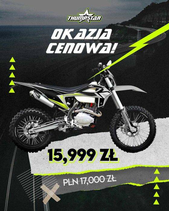 Enduro Thumpstar - TSF 250s N1 Nowość My25 rozrusznik reg. zawieszenie