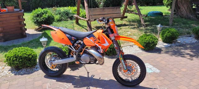 KTM EXC300. 2006r Supermoto + koła cross Kat.A2