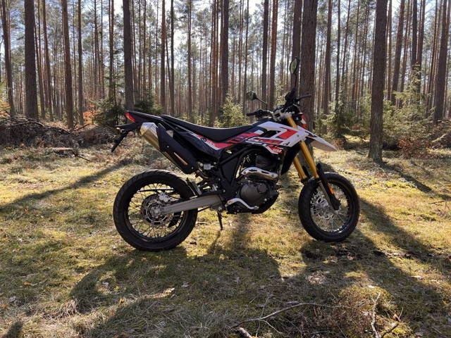 Supermoto Online Bestia SM 125, 2021 rok, 4500 km przebiegu, stan!