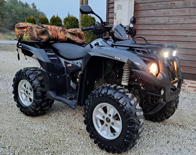 Duży Quad SYM RIDER 600 40KM 4x4 Alufelgi Ledy Kufer Hak Okazja!!!