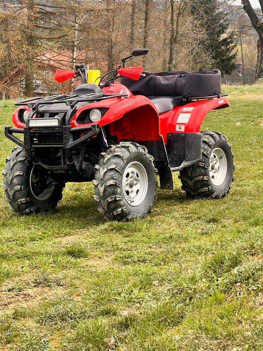Quad Yamaha grizzle