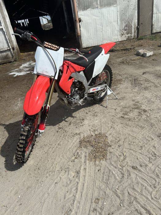 Honda crf 450 do lekkich poprawek