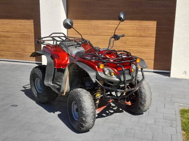 Quad 150. Automat z wstecznym. Zarejestrowany