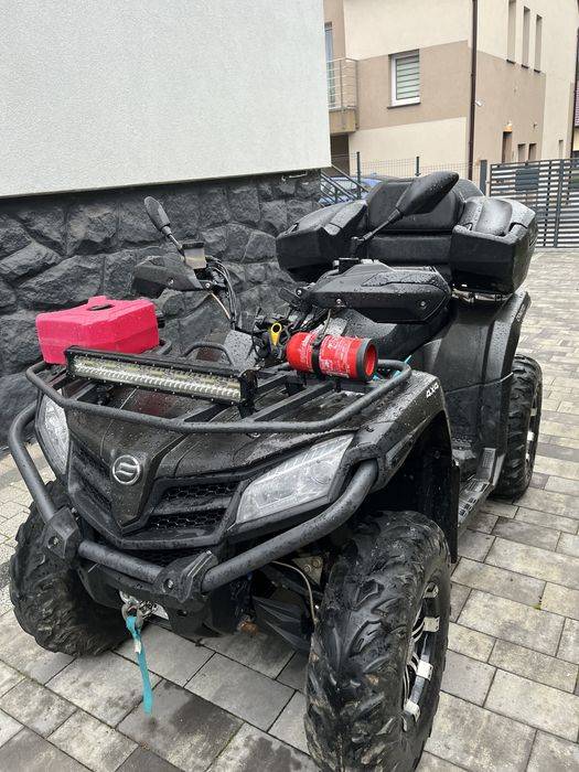 Quad CF MOTO 520 L 2019 r. bogate wyposażenie rej. ciągnik rolniczy