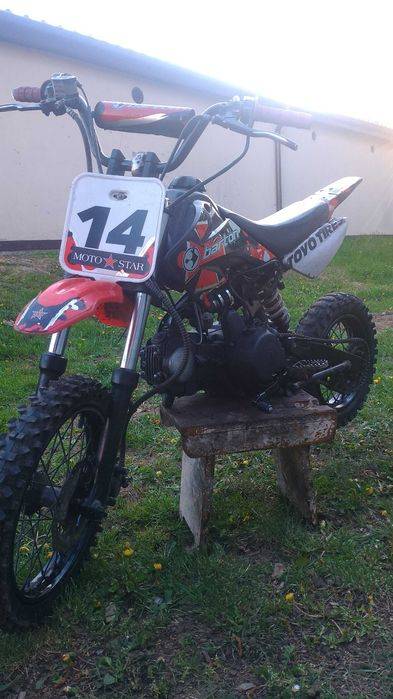 Cross Pitbike Barton 124 po remoncie