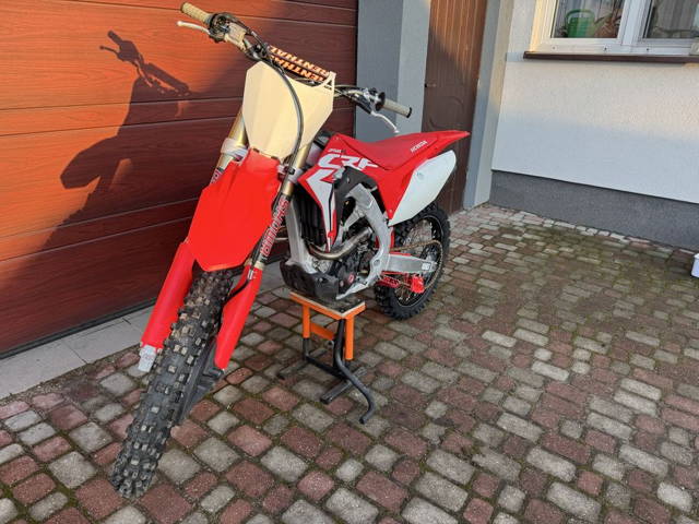 Honda CRF 250R rozrusznik mapy zaplonu 18 rok lift