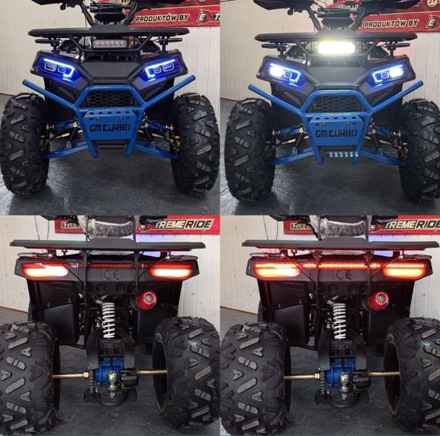 Quad Quady GM TURBO PRO 125cc FELGA Aluminiowa NOWOŚĆ 2025r *RATY*