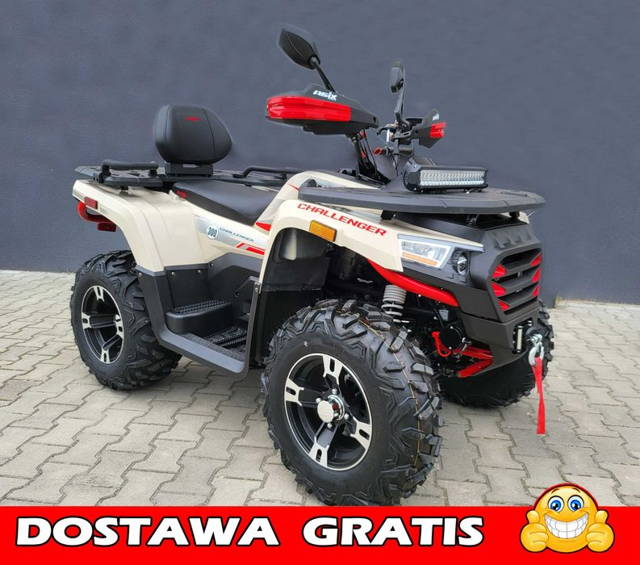 DOSTAWA GRATIS !!! Quad Asix CHALLENGER 300 Homologacja 2 os, automat