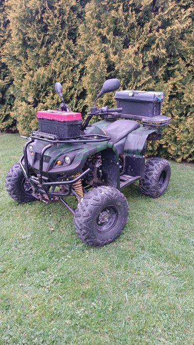 *OKAZJA* QUAD DIABLO 200*pług* przyczepka