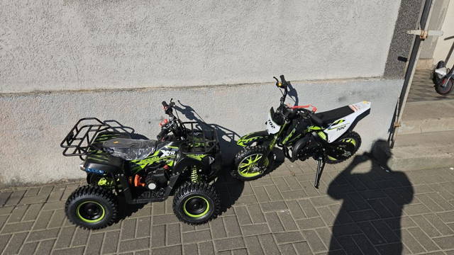 Nowy cross 702 quad 50cc start-stop + szarpak