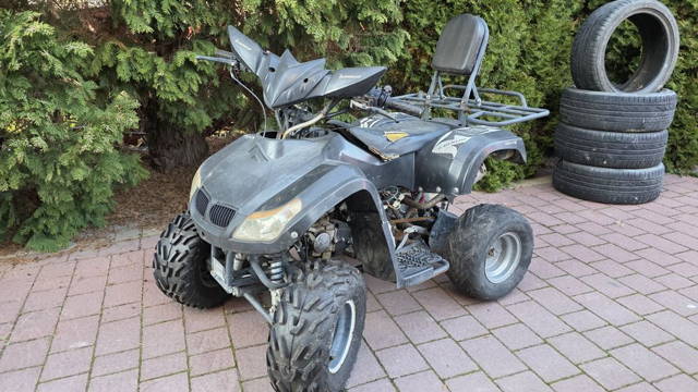 Quad 125 biegi 3 +1 wsteczny do naprawy bmw bombardier quad cross