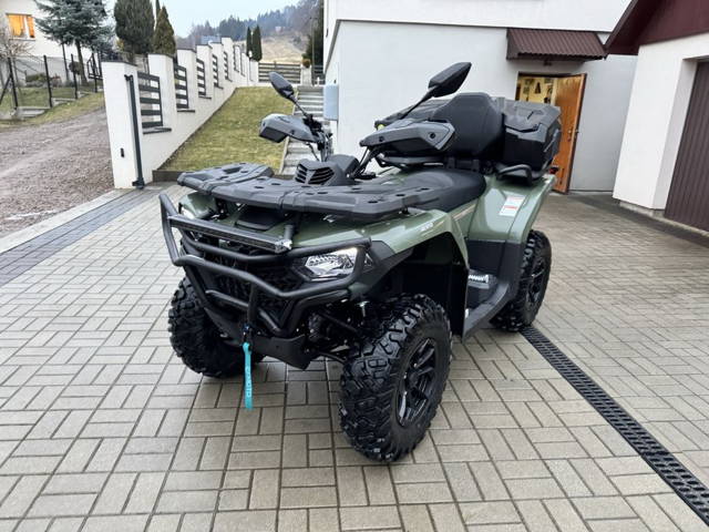 Quad CfMoto 520L halogen grzane manetki bompery NOWY