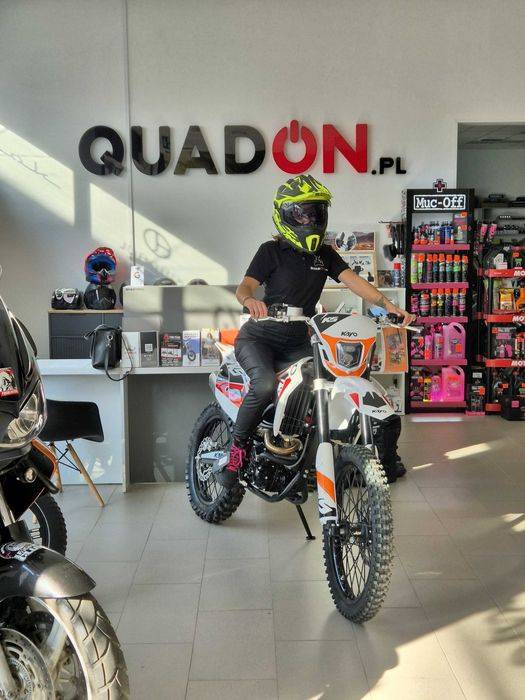 Kayo K5 300 Enduro cross w teren Quadon Dirtbike 21' cali Asix/Beretta