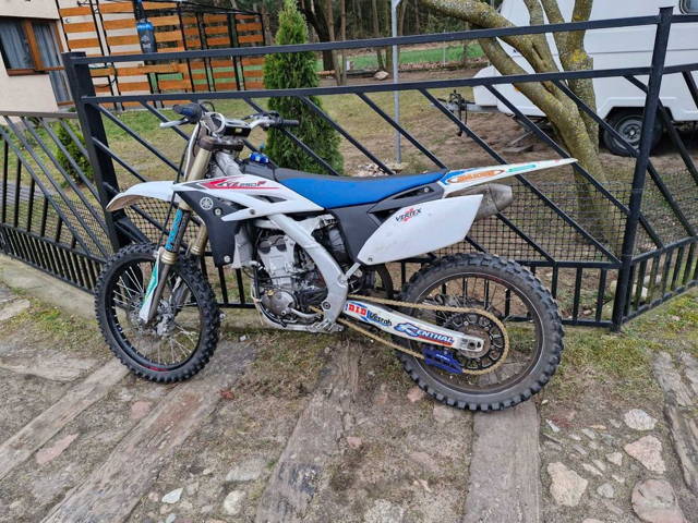 Yamaha YZ250F 2012r. po kapitalnym remoncie silnika.